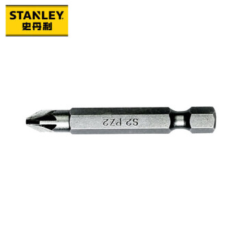 STANLEY/史丹利 6.3MM系列米字旋具头PZ2x50mm(x10)，63-038T-23