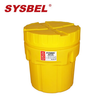 SYSBEL/西斯贝尔 泄漏应急处理桶套装，防化类，20加仑，SYK201