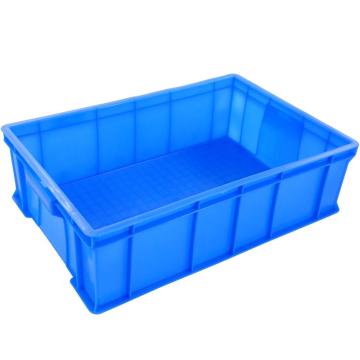 ICEY/冰禹 加厚塑料物流周转箱，工具零件盒收纳箱，BY-5S1，3号蓝，外尺寸：520*350*150mm