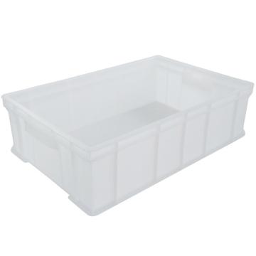 ICEY/冰禹 加厚塑料物流周转箱，工具零件盒收纳箱，BY-5S1，3号白，外尺寸：520*350*150mm