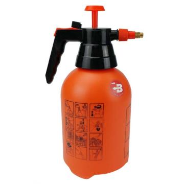ICEY/冰禹 喷雾器气压式浇花喷壶，浇花洒水壶，园艺用品喷水壶手动工具，橙色 2L，BYA-14