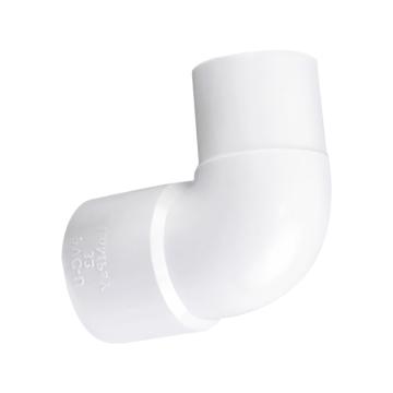 LESSO/联塑 90°单承插弯头(PVC-U给水配件)白色 DN40