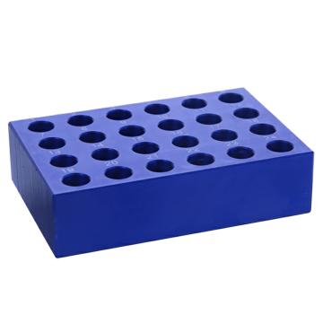 LG/垒固 铝制冰盒，1.5ml/2ml、24孔，W-022402