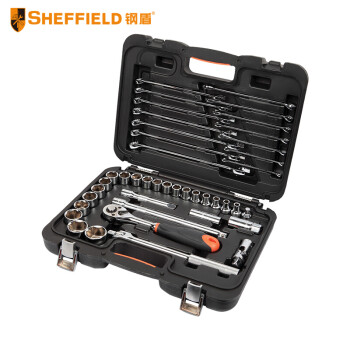 SHEFFIELD/钢盾 组合工具，42件综合性组套，S010042