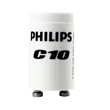 PHILIPS/飞利浦 荧光灯启动器 启辉器，C10 用于单支管220-240V 4-65W