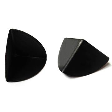 SAFEWARE/安赛瑞 三面塑料护角包角，防碰撞塑料护角，黑色，尺寸：35×35×35mm（200个装）