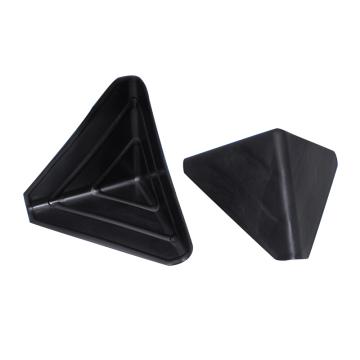 SAFEWARE/安赛瑞 三面塑料护角包角，防碰撞塑料护角，黑色，尺寸：120×120×120mm（200个装）