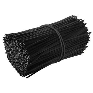 SAFEWARE/安赛瑞 包塑捆扎线，黑扁，长30cm（1000根装），23559