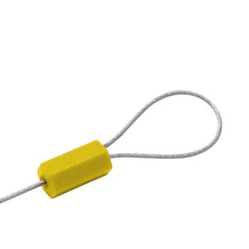 SAFEWARE/安赛瑞 抽紧式钢丝铅封（100根装）黄色，Φ1.8×295mm（包），23472