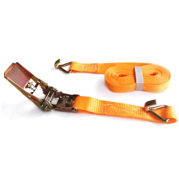SAFEWARE/安赛瑞 货物捆绑带，优质涤纶+45#钢，2.5CM×5M，载重800kg，橘色