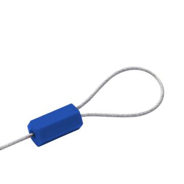 SAFEWARE/安赛瑞 抽紧式钢丝铅封（100根装）蓝色，Φ1.8×295mm（包），23473