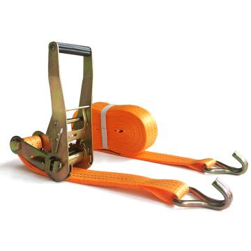 SAFEWARE/安赛瑞 货物捆绑带，优质涤纶+45#钢，5CM×10M，载重3吨，橘色
