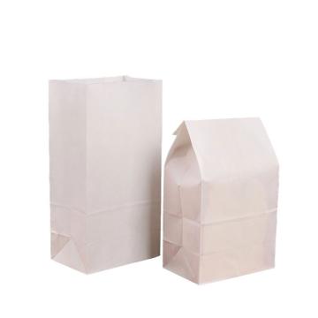 SAFEWARE/安赛瑞 白牛皮纸袋（3号）60g，（长×宽×高）：12×7×22cm（非防油），(50个装，包），28564