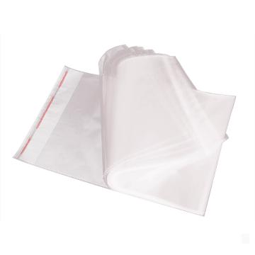 SAFEWARE/安赛瑞 透明自粘塑料袋/不干胶透明包装袋，尺寸:30×40cm，双面5丝（500个/包）