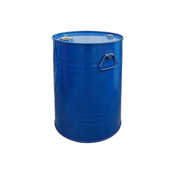 SAFEWARE/安赛瑞 圆形闭口烤漆铁皮桶，50L，尺寸：φ380×480mm，蓝色，200220