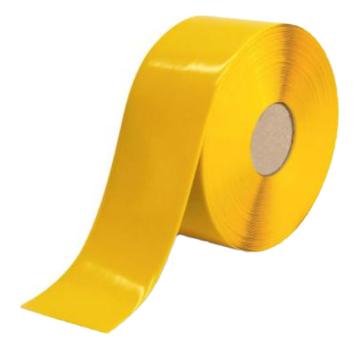 SAFEWARE/安赛瑞 重载型划线胶带，1mm厚PVC基材，50mm×30m，黄色，15001
