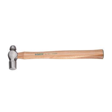 SATA/世达 圆头锤，木柄圆头锤 ,16oz(1磅)，92312