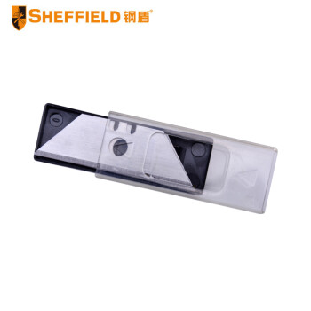 SHEFFIELD/钢盾 带孔割刀刀片，10片/盒，S067306