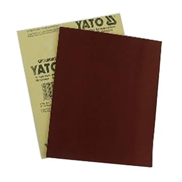 YATO/易尔拓 干磨砂纸,棕刚玉,240#,280×230,50片/包