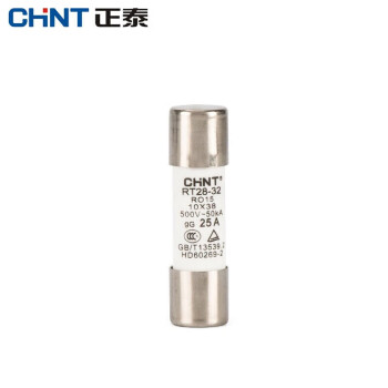 CHINT/正泰 RT28型圆筒形帽熔断器 ,RT28-32（RO15） 6A