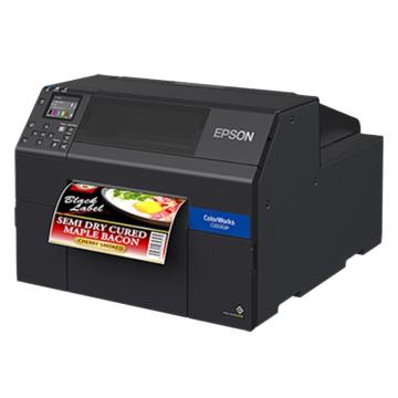 Epson/爱普生CW-C6030P，工业彩色标签打印机 自动剥离 桌面型数码标签印刷机