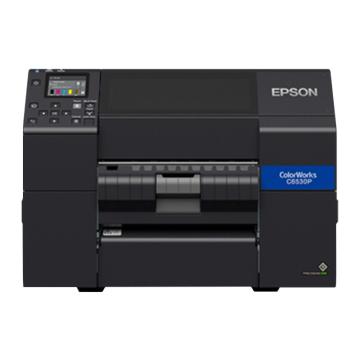 Epson/爱普生 CW-C6530P，工业彩色标签打印机8英寸A4宽幅自动剥离 桌面型数码标签机