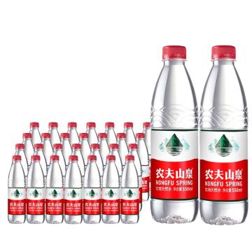农夫山泉 饮用天然水,550ml*24瓶 塑包