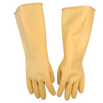 三蝶 乳胶防化手套,长度45cm