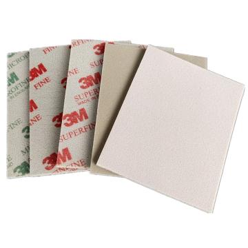 3M 海绵砂纸，02600(绿字1200#-1500#)，抛光磨砂处理用，XI-0039-0155-4，20片/盒