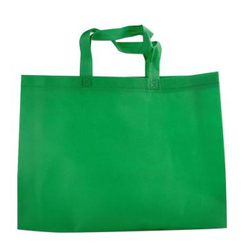 ICEY/冰禹 无纺布购物手提包装袋 广告礼品袋，绿色 35*41*12 立体竖款(10个）BYcc-69
