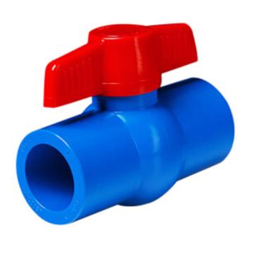 LESSO/联塑 PVC球阀（PVC-U给水配件），蓝色,φ32