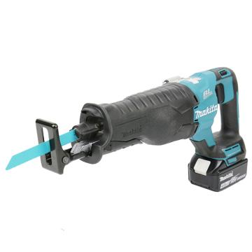 makita/牧田 充电式往复锯马刀锯,冲程32mm 切割管子130/木材255mm,18V 4.0Ah电池两电一充,DJR187RME