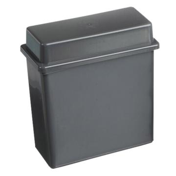SAFEWARE/安赛瑞 染色缸盒 24片塑料载玻片染色架 玻片架 单盒子灰色 不含玻片，6A00130，24个/包