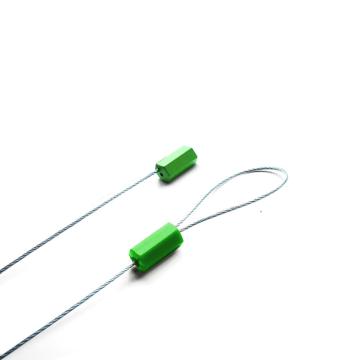 SAFEWARE/安赛瑞 抽紧式钢丝铅封（100根装）绿色，Φ1.8×295mm（包），23474