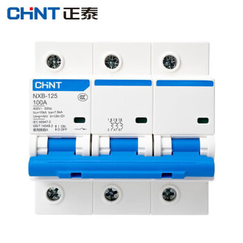 CHINT/正泰 微型断路器 ,NXB-125 3P 100A D型