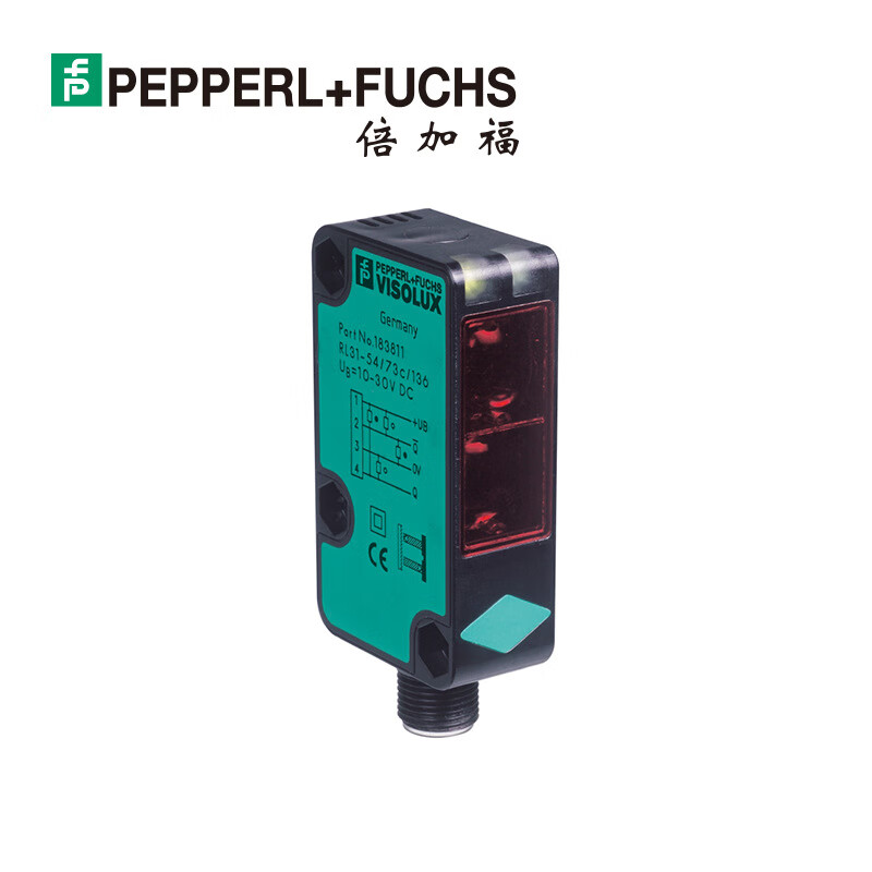 倍加福 (PEPPERL+FUCHS) 反射板型光电传感器；RL31-54/73c/136