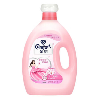 ‌Comfort/金纺 衣物柔顺剂 元气粉樱 4kg