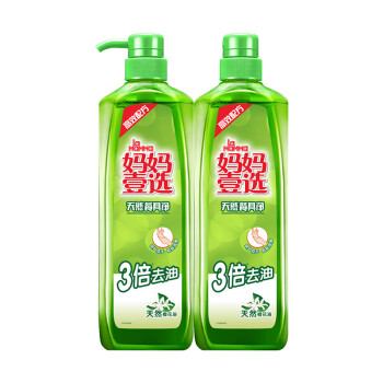 妈妈壹选 餐具净 天然橙花油 1kg*2瓶/组