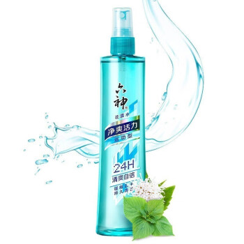 LIUSHENG/六神 劲爽活力花露水 运动型 180ml