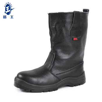DUNWANG/盾王 安全靴 7302（9918B） 牛皮、PU/橡胶底防砸、防刺、绝缘 36码