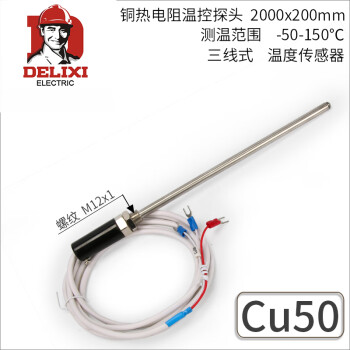 DELIXI/德力西 WZC-013(探头铜电阻) 3000mm×100mm WZC-013(探头铜电阻) 3000mm×100mm