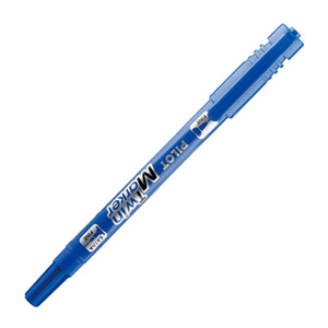 Pilot/百乐 油性双头万用笔 SCA-TM-L（蓝）