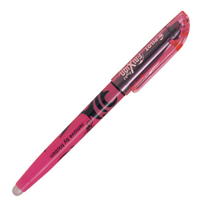 Pilot/百乐 摩磨擦可擦荧光笔可擦笔 SW-FL-P（粉色）
