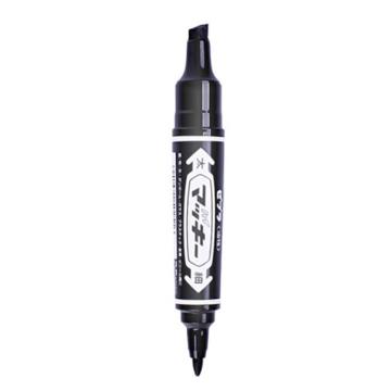 ZEBRA/斑马 大麦奇双头记号笔 （黑色） MO-150 粗头6.0mm 细头1.5-2.0mm （黑色）