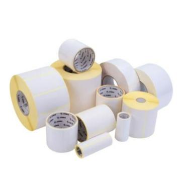 ZEBRA/斑马 热敏不干胶标签纸 16卷起订 02D102102400K 102mm*102mm*400pcs（带撕裂线）
