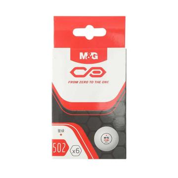 M&G/晨光 一星乒乓球(白色6个)，AST09502