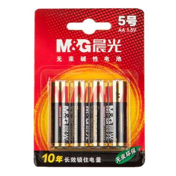 M&G/晨光 5号碱性电池，ARC92556 （4粒吸卡）