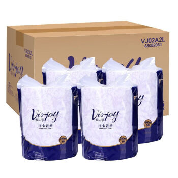 Virjoy/唯洁雅 双层240米珍宝大卷纸 VJ02A2L 12卷/箱