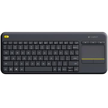 罗技Logitech 无线键盘，K400 Plus无线 办公带触摸板键盘