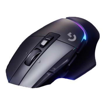 罗技Logitech 无线鼠标，G502 X PLUS LIGHTFORCR混合微动无线鼠标 黑